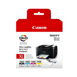 Canon PGI-1400 Ink Cartridges – Black, Cyan, Magenta & Yellow Canon PGI-1400 Ink Cartridges – Black, Cyan, Magenta & Yellow